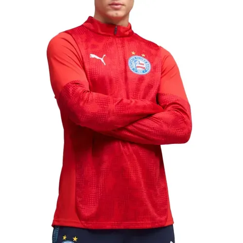 Jaqueta de Treino Bahia Masculina Puma ECB Vermelha