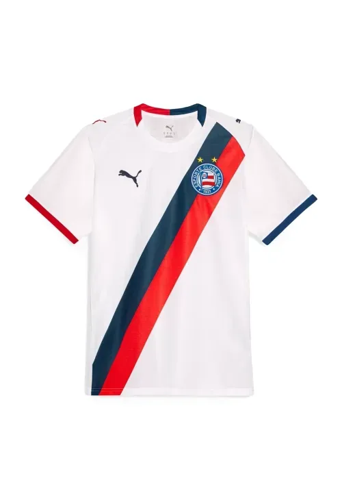 Camisa Torcedor 1 2026 Bahia Infantil Puma Branca
